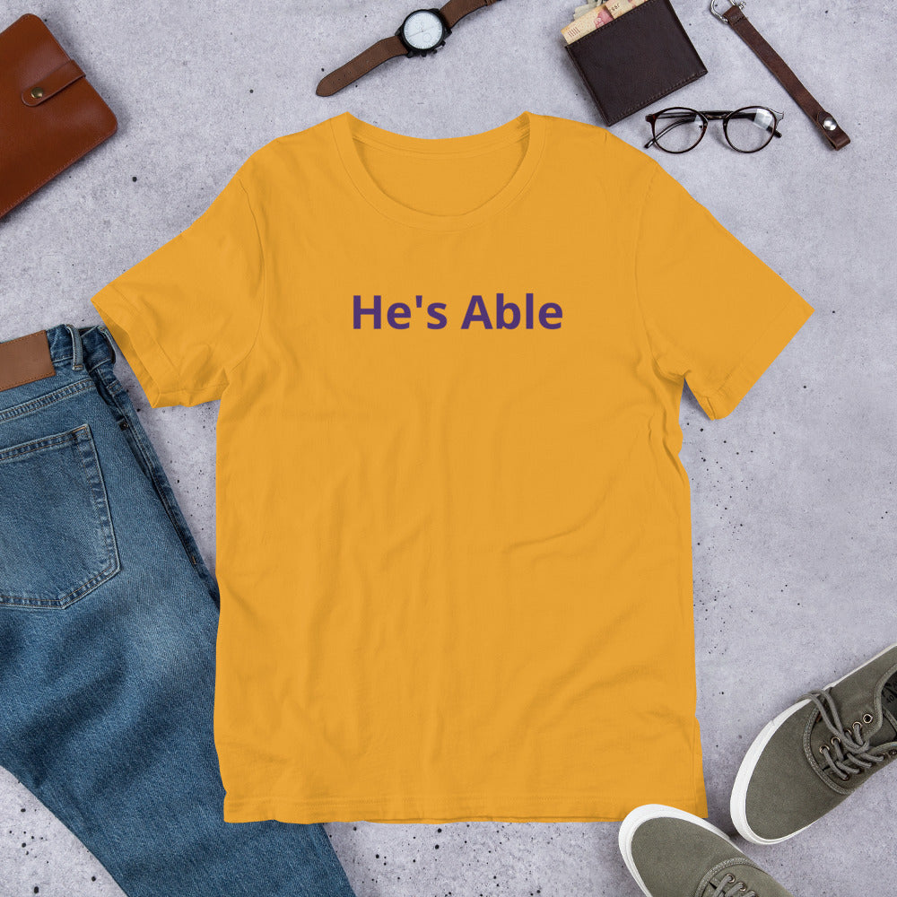 He's Able Unisex T-shirt